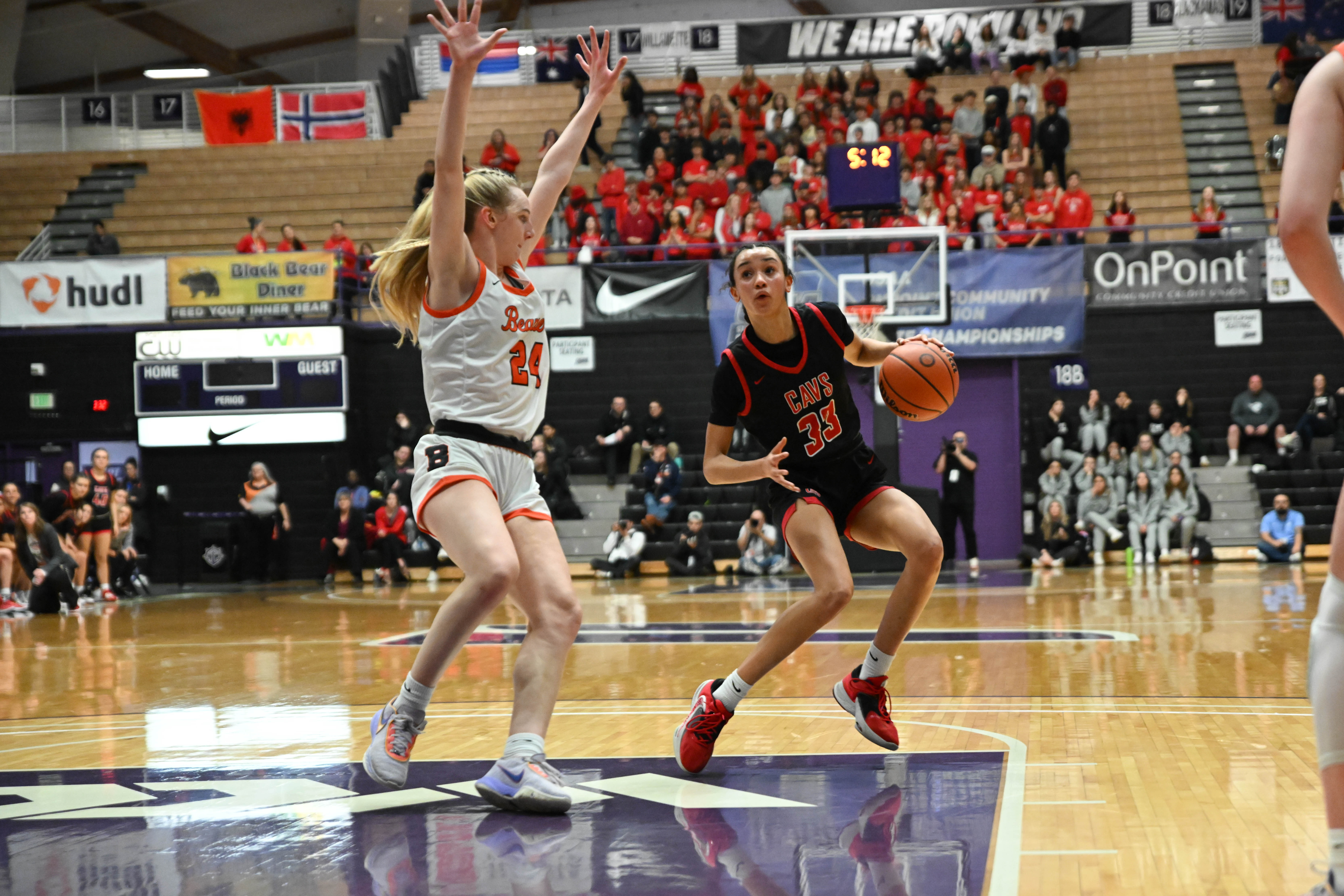 Clackamas Beaverton 6A Oregon girls basketball quarterfinal Naji Saker 1 -47